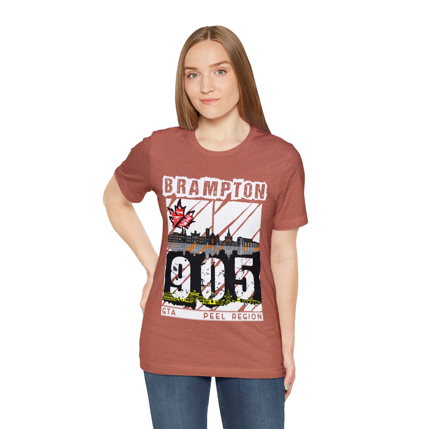 Unisex T-shirt Rep Your City Brampton