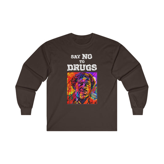 Unisex Long Sleeve T-shirt Pablo Escobar Colors Printify