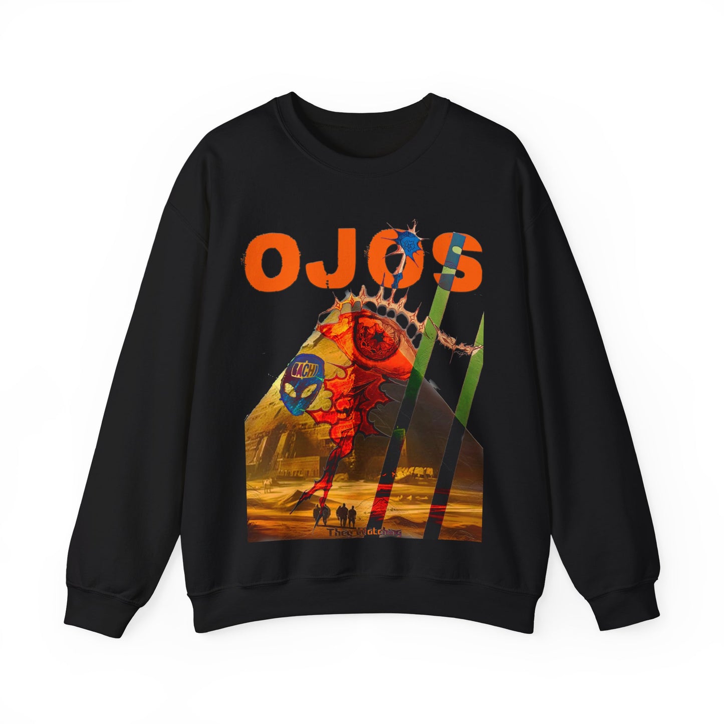 Unisex Sweatshirt Ojos They Watching Conspiracy Illuminati Eye