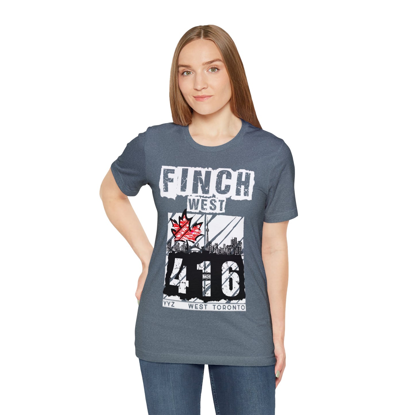 Unisex T-shirt Rep your city Finch West