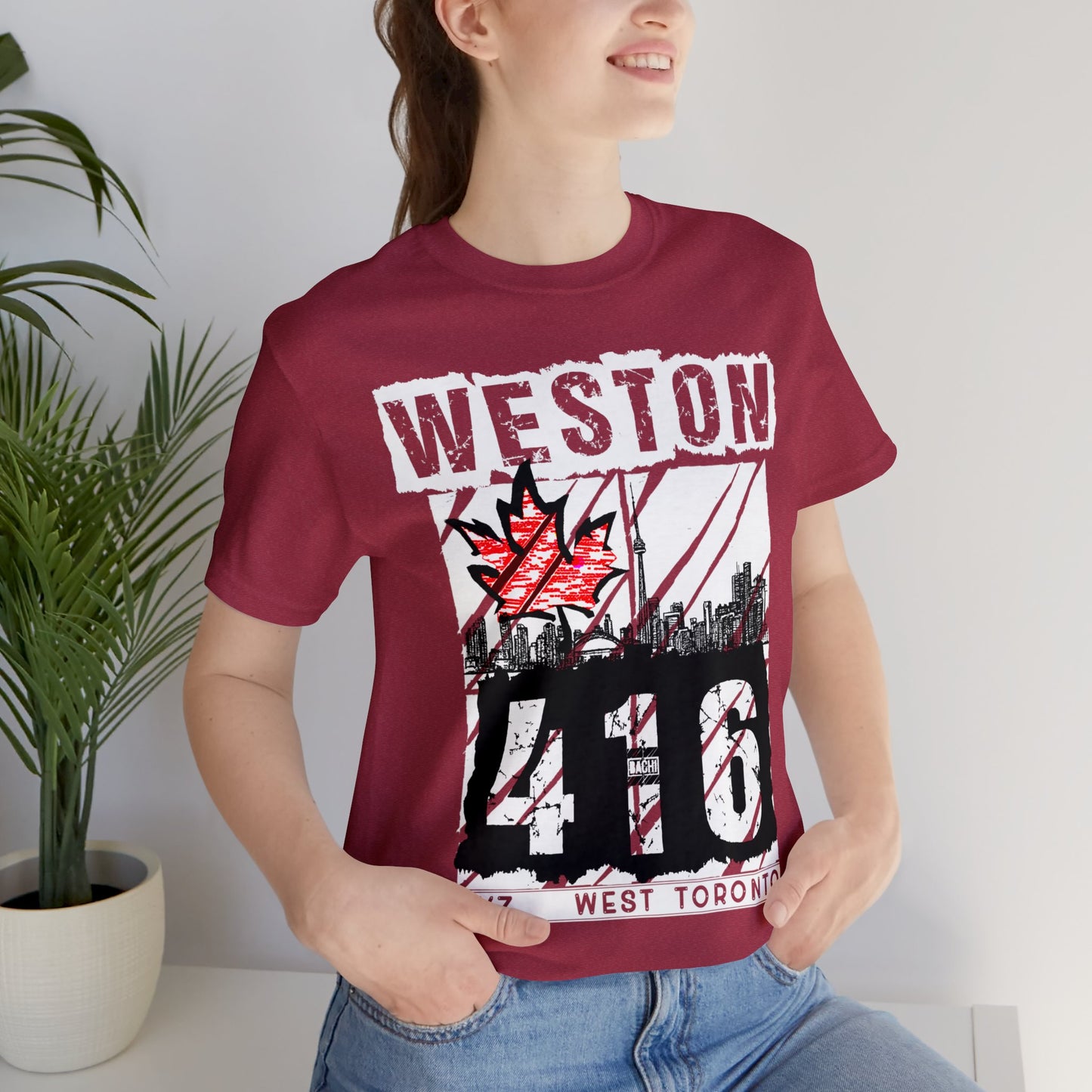 Unisex T-shirt Rep Your City Weston
