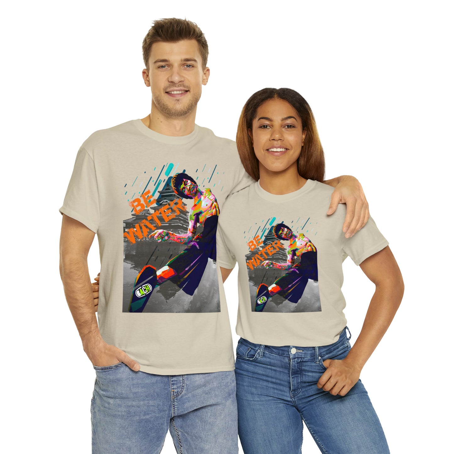 Unisex T-shirt Bruce Lee Be Water
