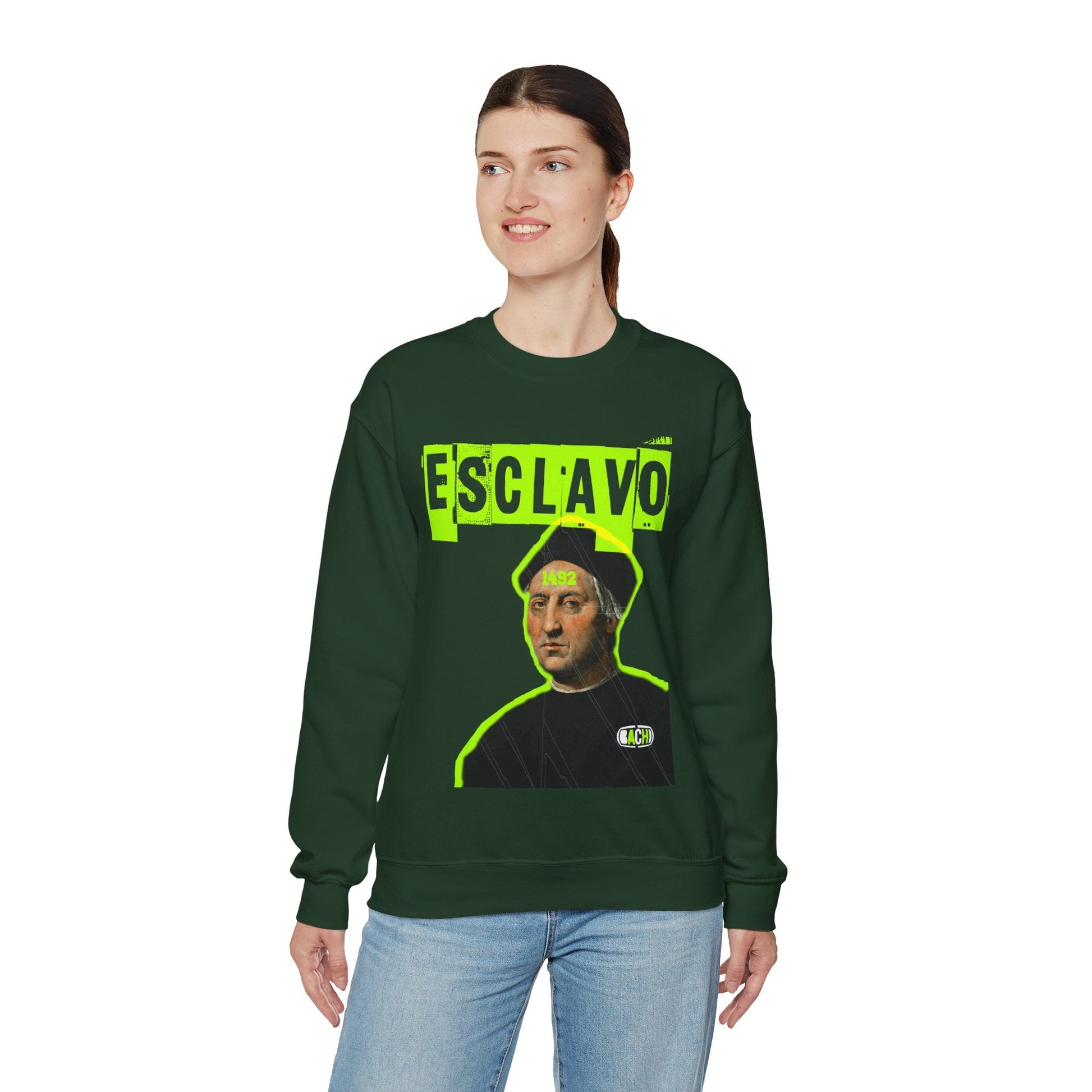 Unisex Sweatshirt Esclavo Colon Printify