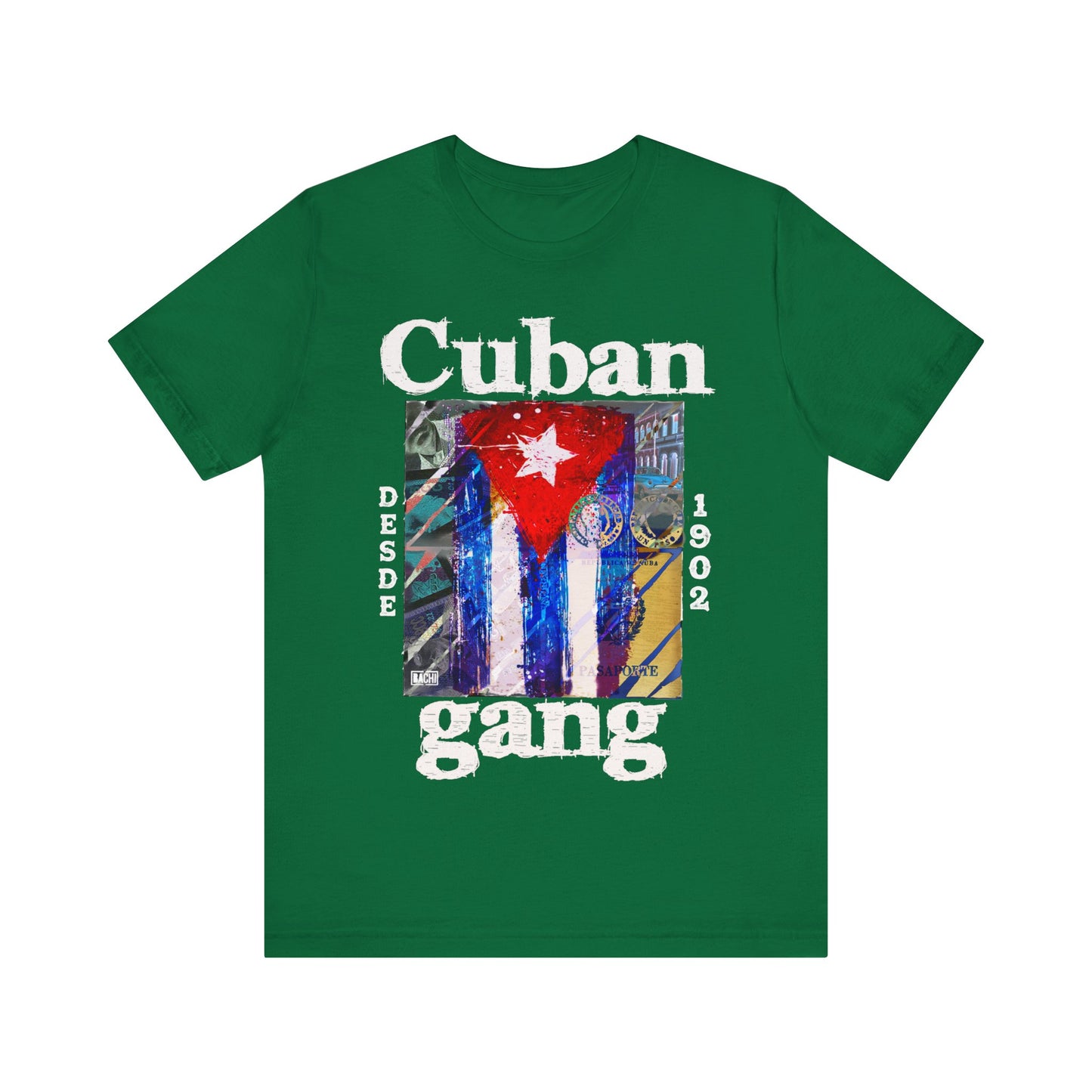 Unisex T-Shirt Cuban Gang - Bachi Apparel