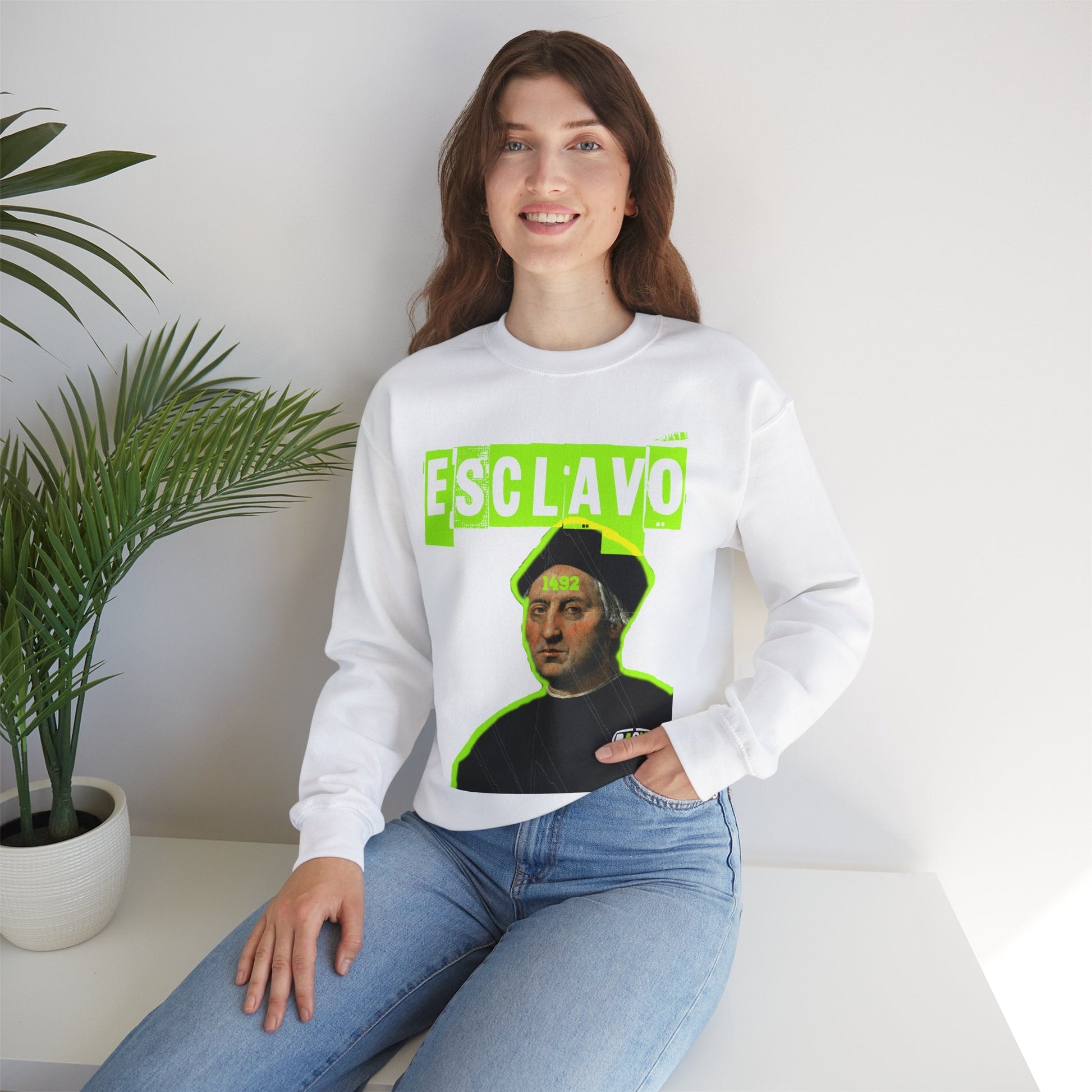 Unisex Sweatshirt Esclavo Colon Printify