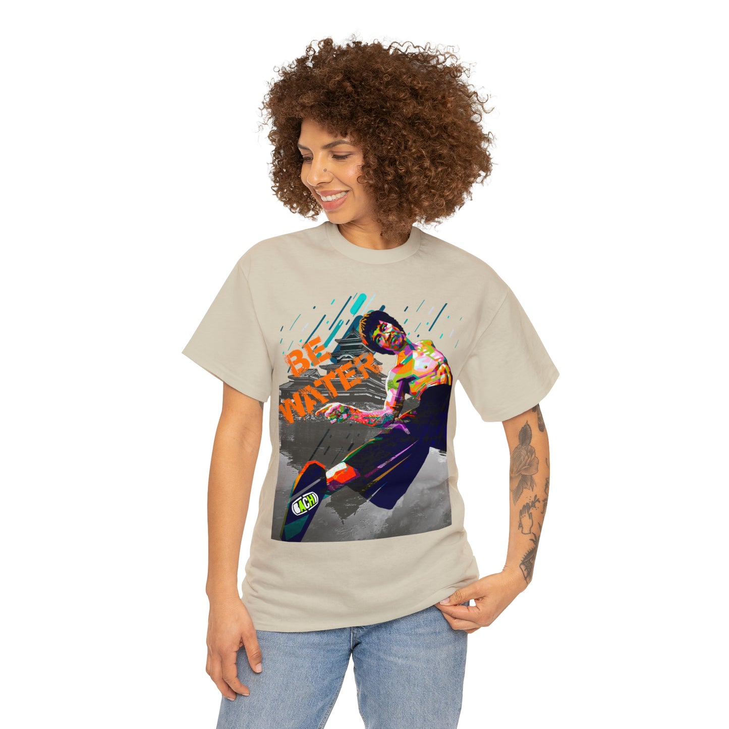 Unisex T-shirt Bruce Lee Be Water
