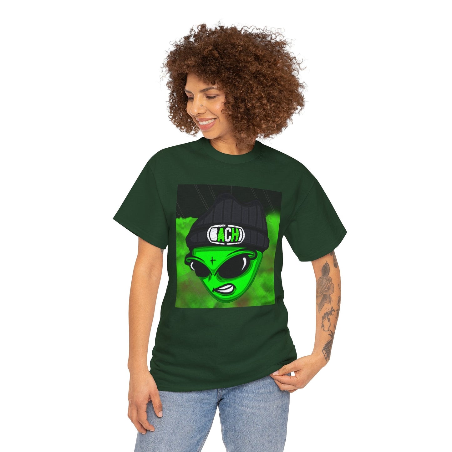 Unisex T-shirt Bachi Alien Printify