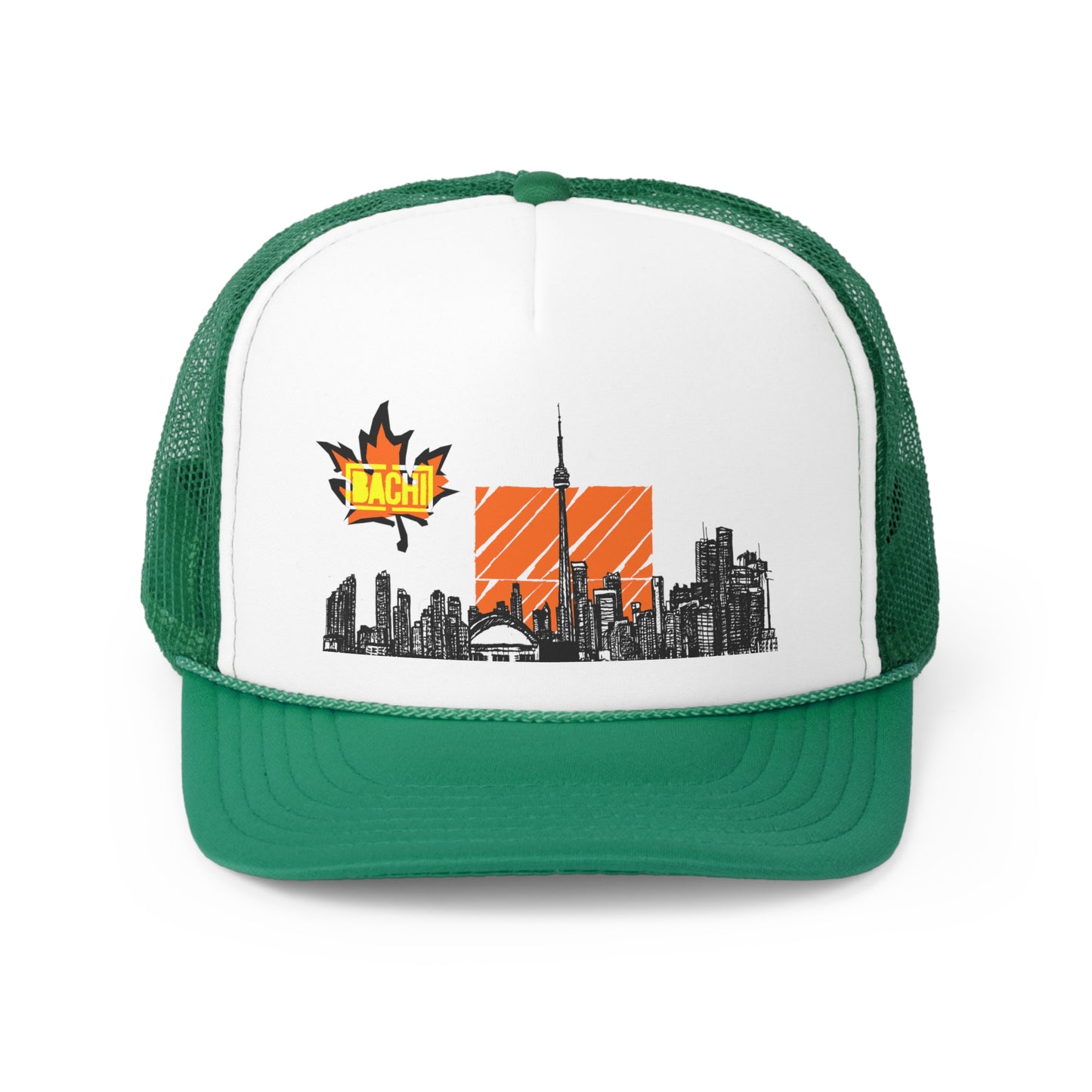 Trucker Cap Hat Bachi 6ix Skyline