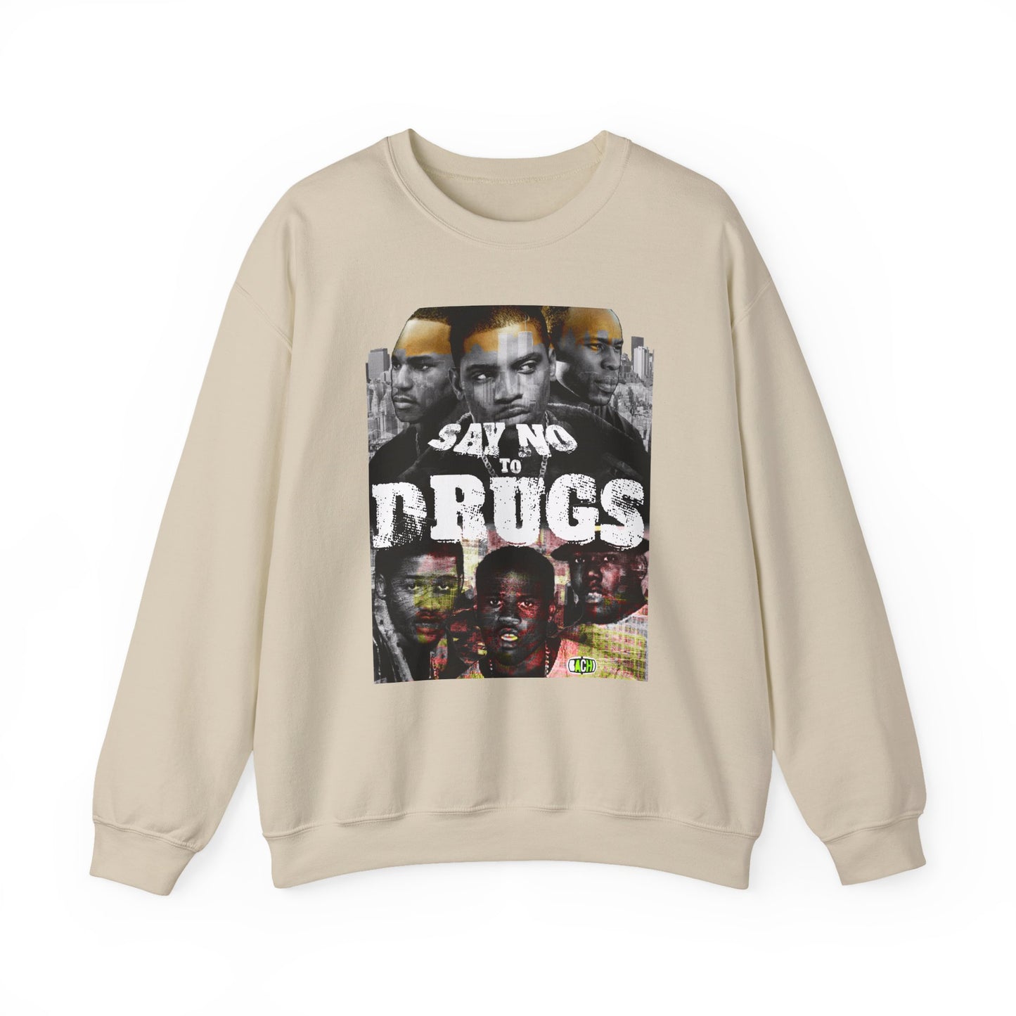 Unisex Crewneck Sweatshirt Paid in Full Say No To Drugs