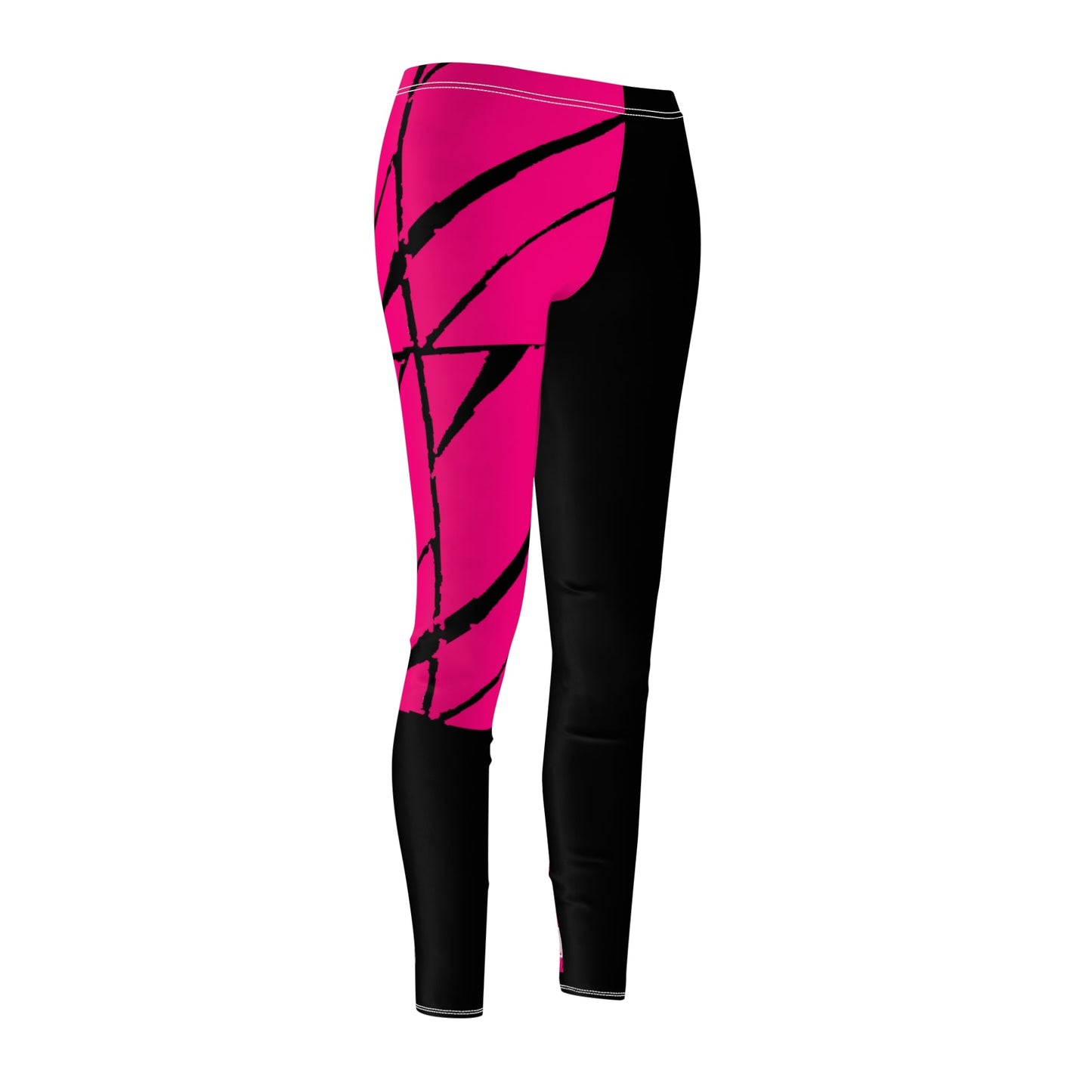 Women's Casual Leggings Bachi Pink Square Printify