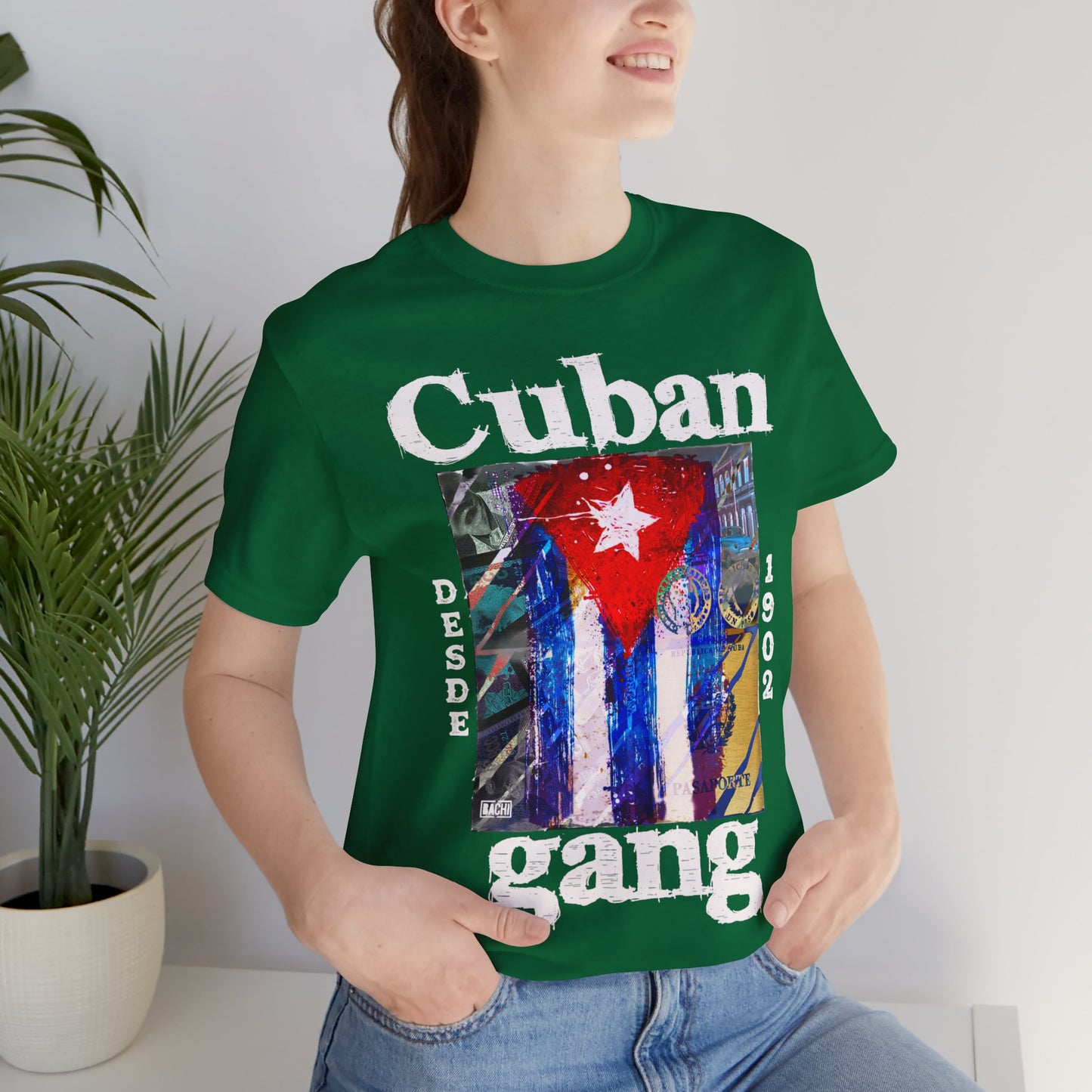 Unisex T-Shirt Cuban Gang - Bachi Apparel