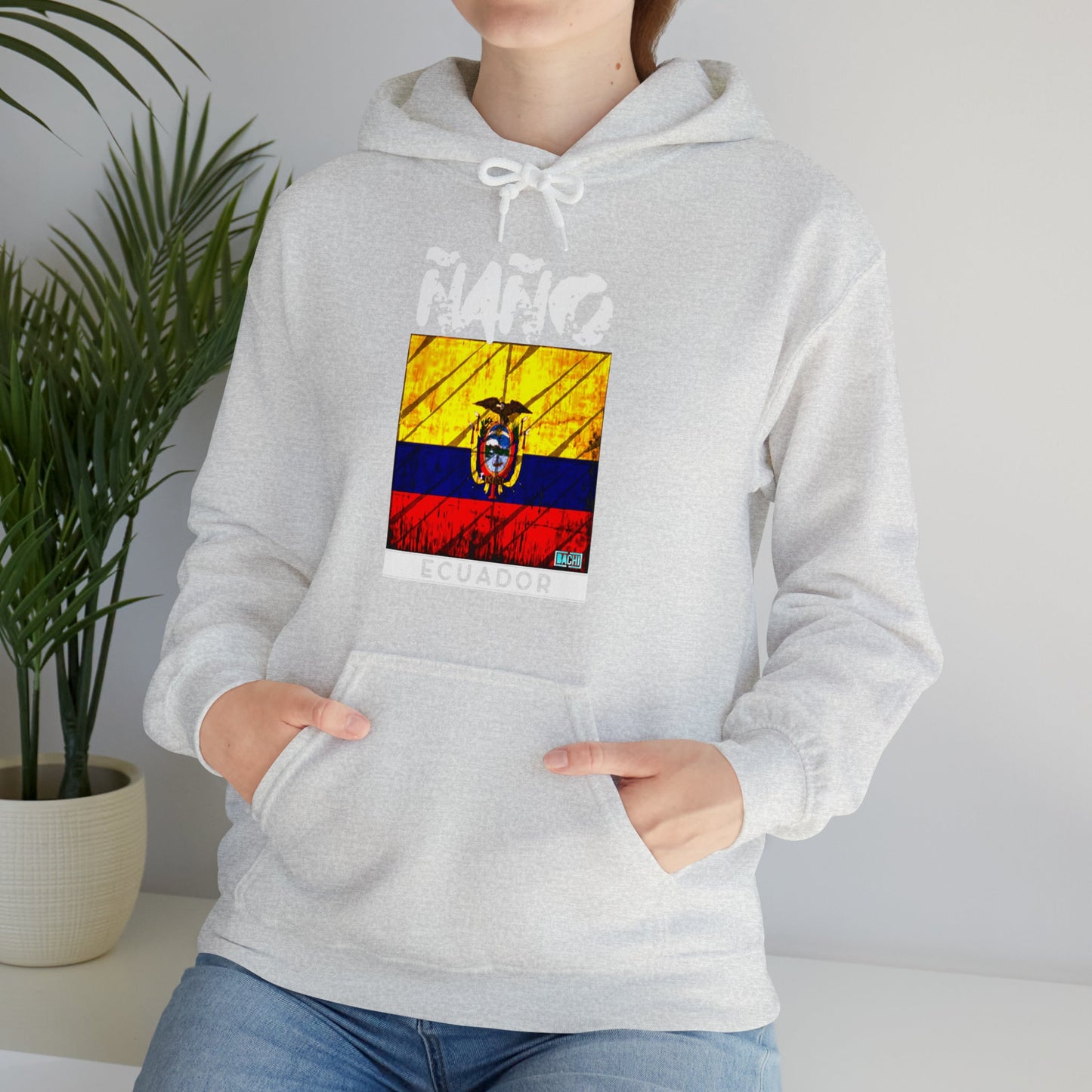 Unisex Hoodie Sweater Ñaño Ecuador Printify