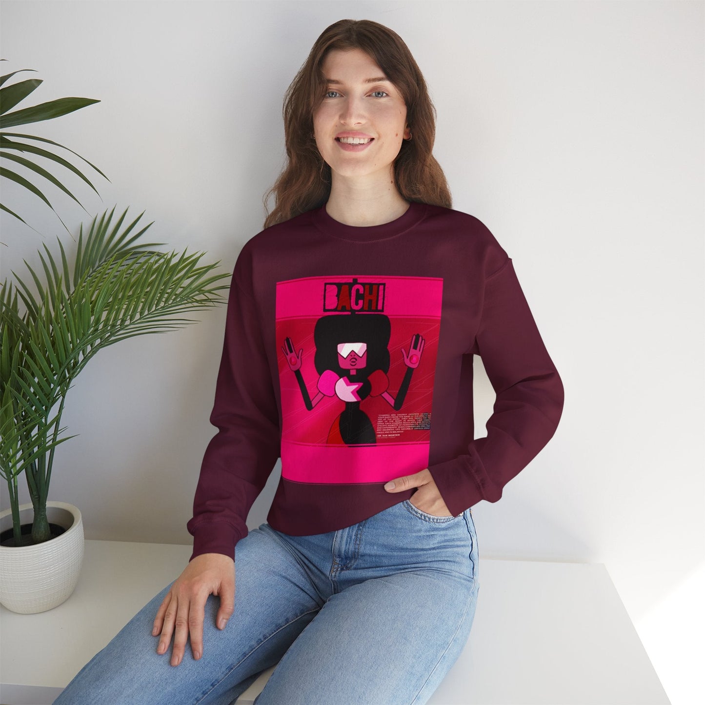Unisex Sweater Bachi Nana's Universe Printify