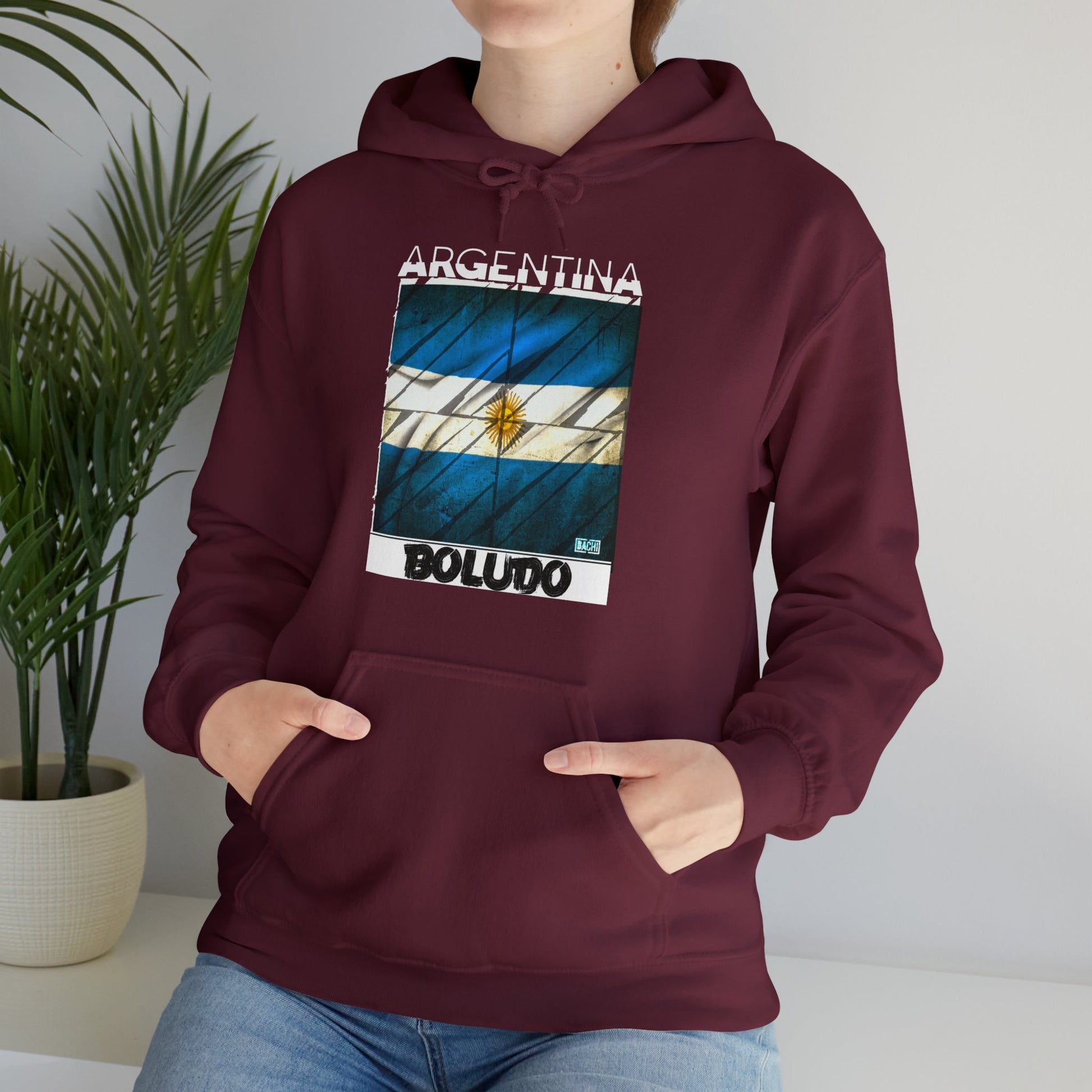 Unisex Hoodie No seas Boludo Argentina Printify