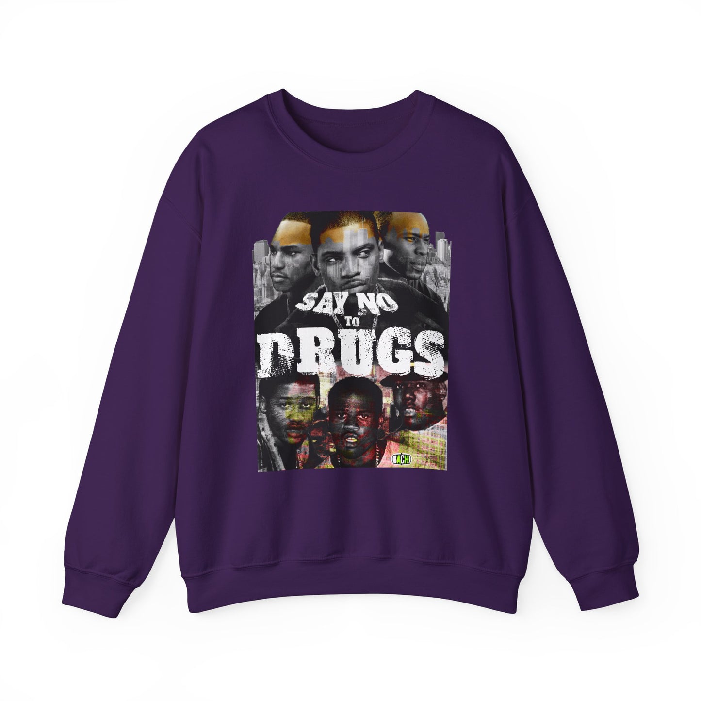 Unisex Crewneck Sweatshirt Paid in Full Say No To Drugs