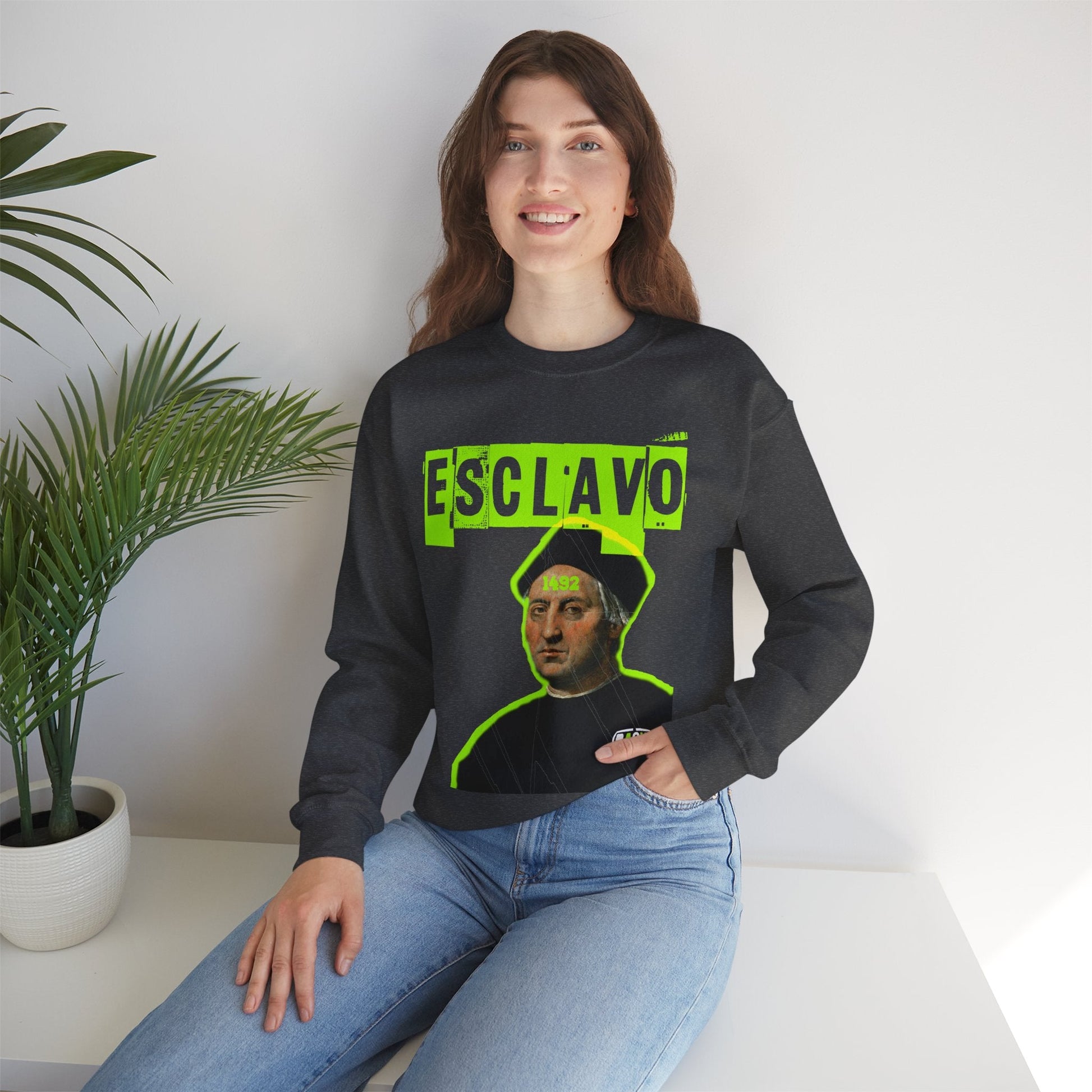 Unisex Sweatshirt Esclavo Colon Printify