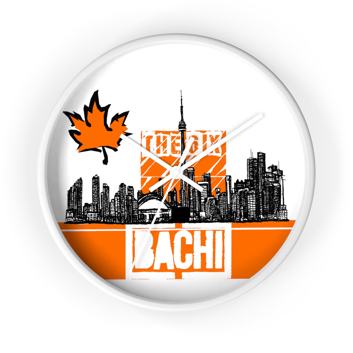Wall clock Bachi 6ix Skyline