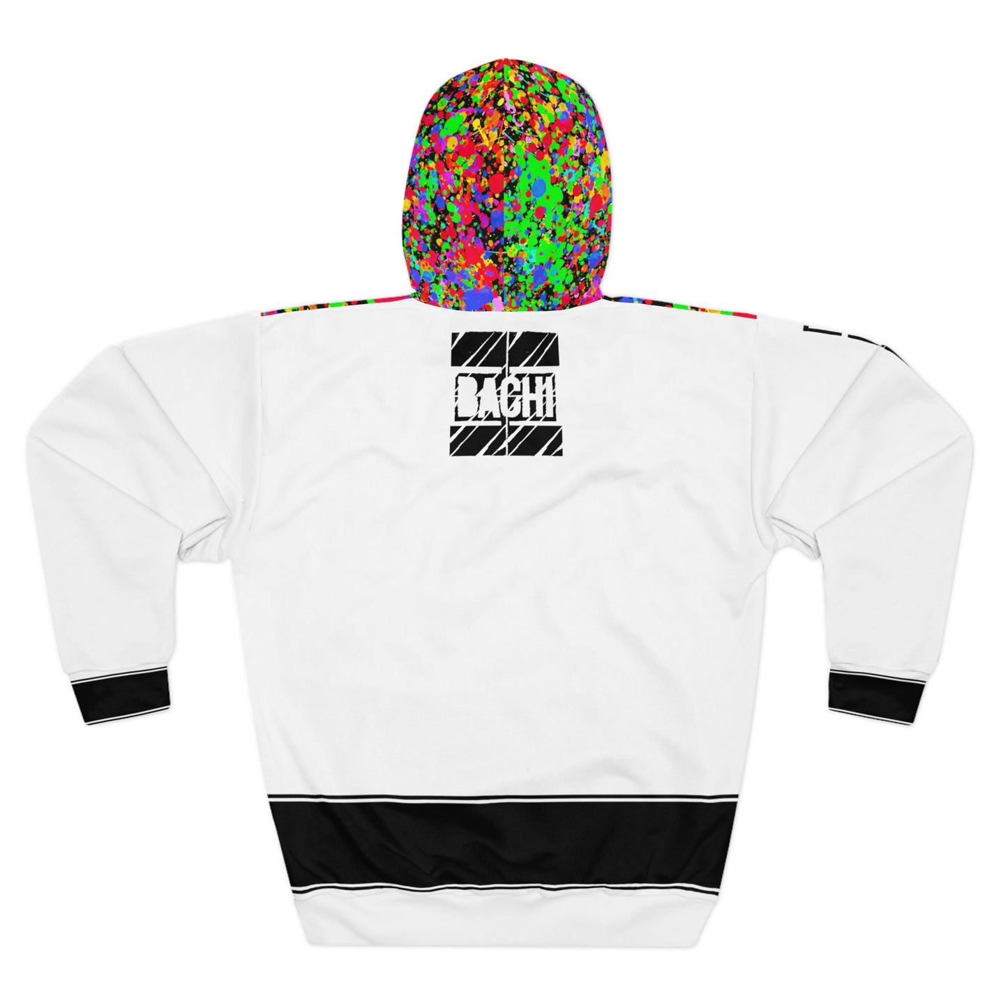 Unisex Pullover Hoodie Bachi Cross Color Printify