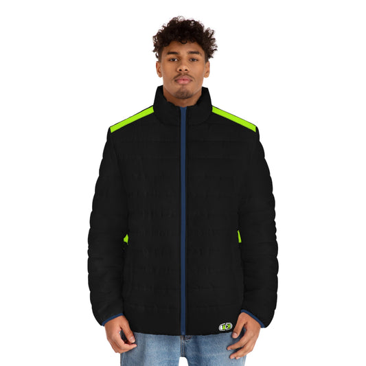 Men's Puffer Jacket  Bachi 2 Stripe Printify