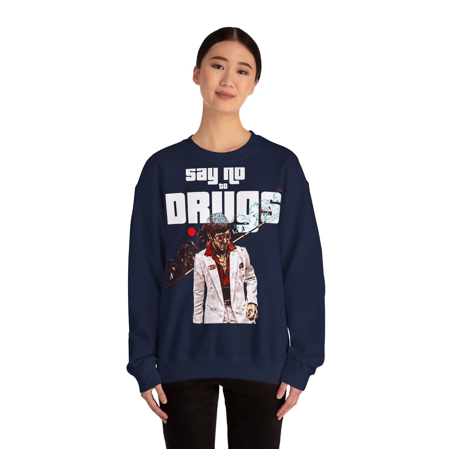 Unisex Sweater Scarface Palm Trees