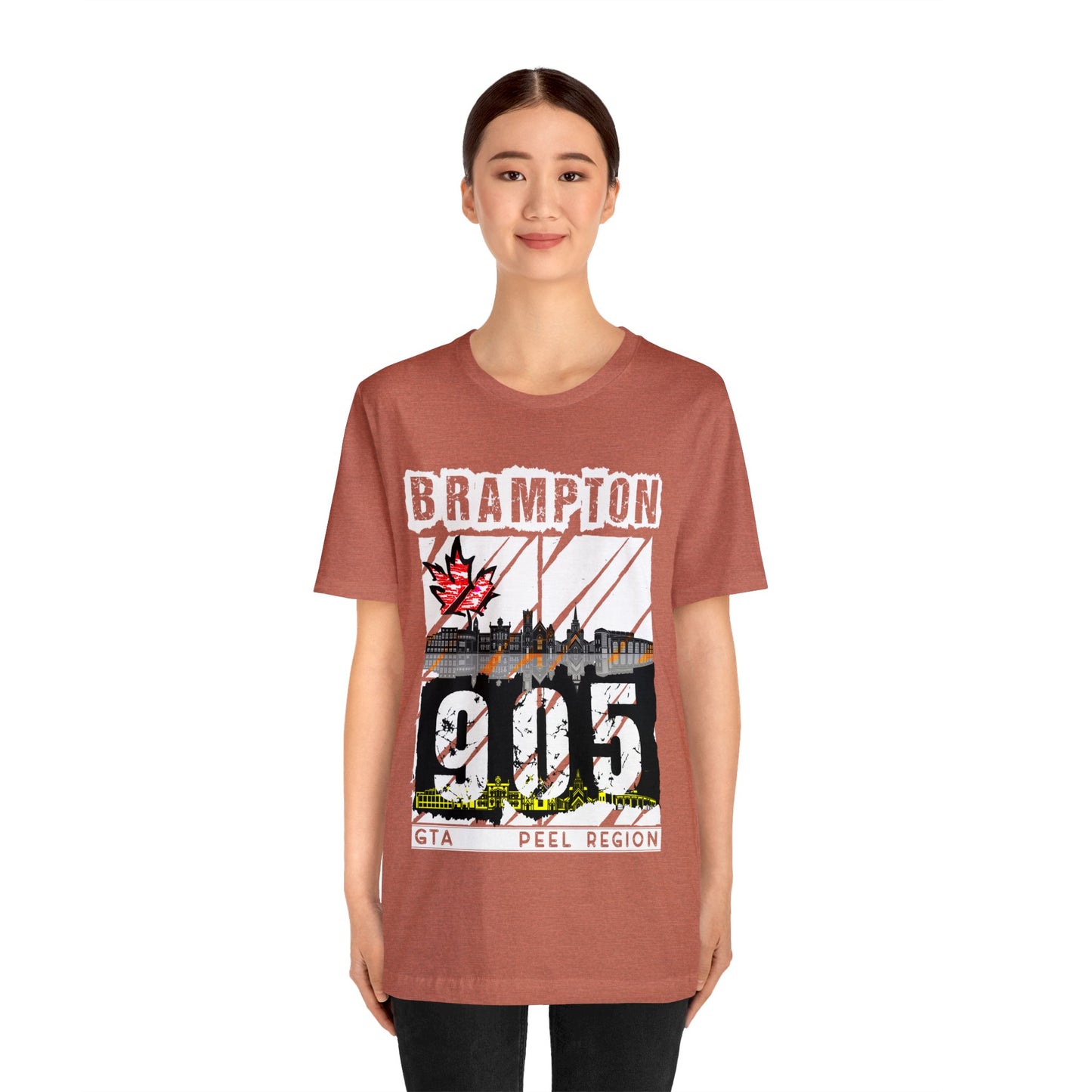 Unisex T-shirt Rep Your City Brampton