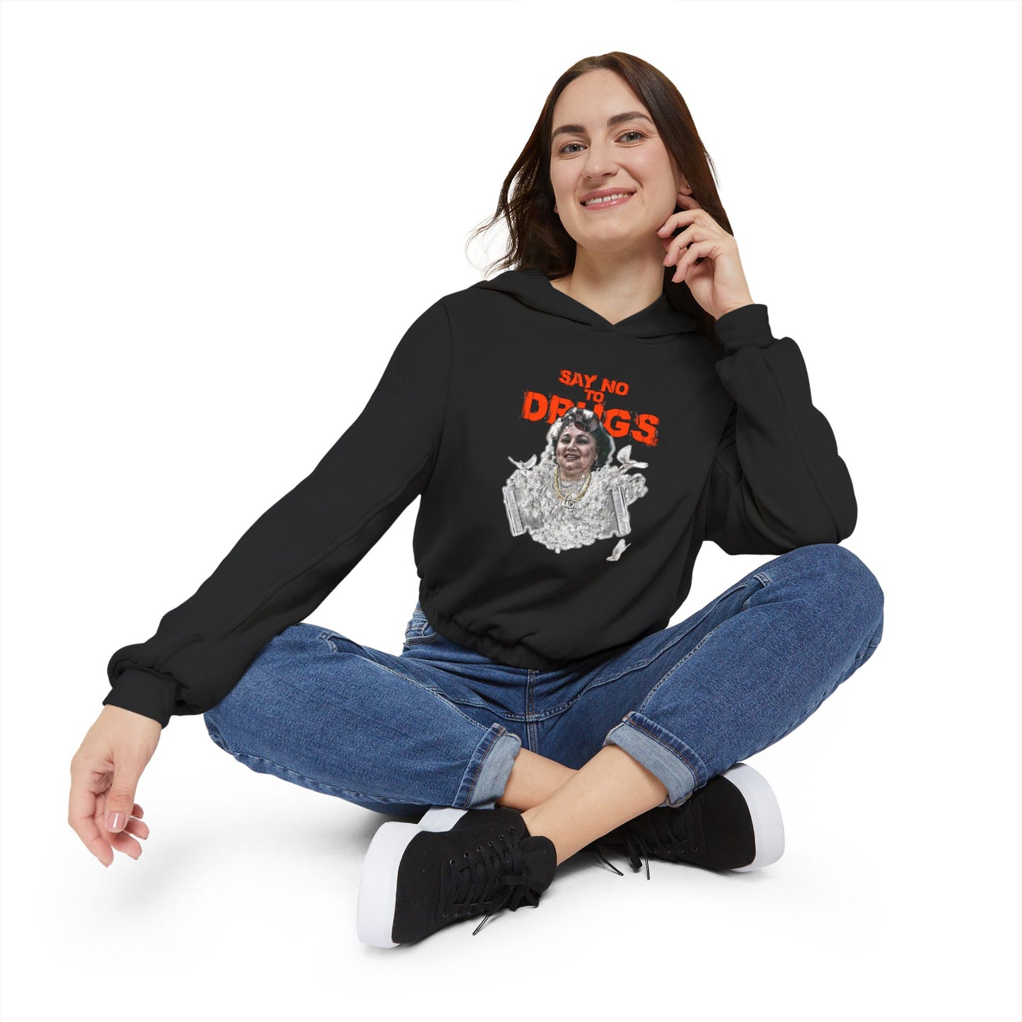 Women's Hoodie - Griselda Blanco Say No To Drugs