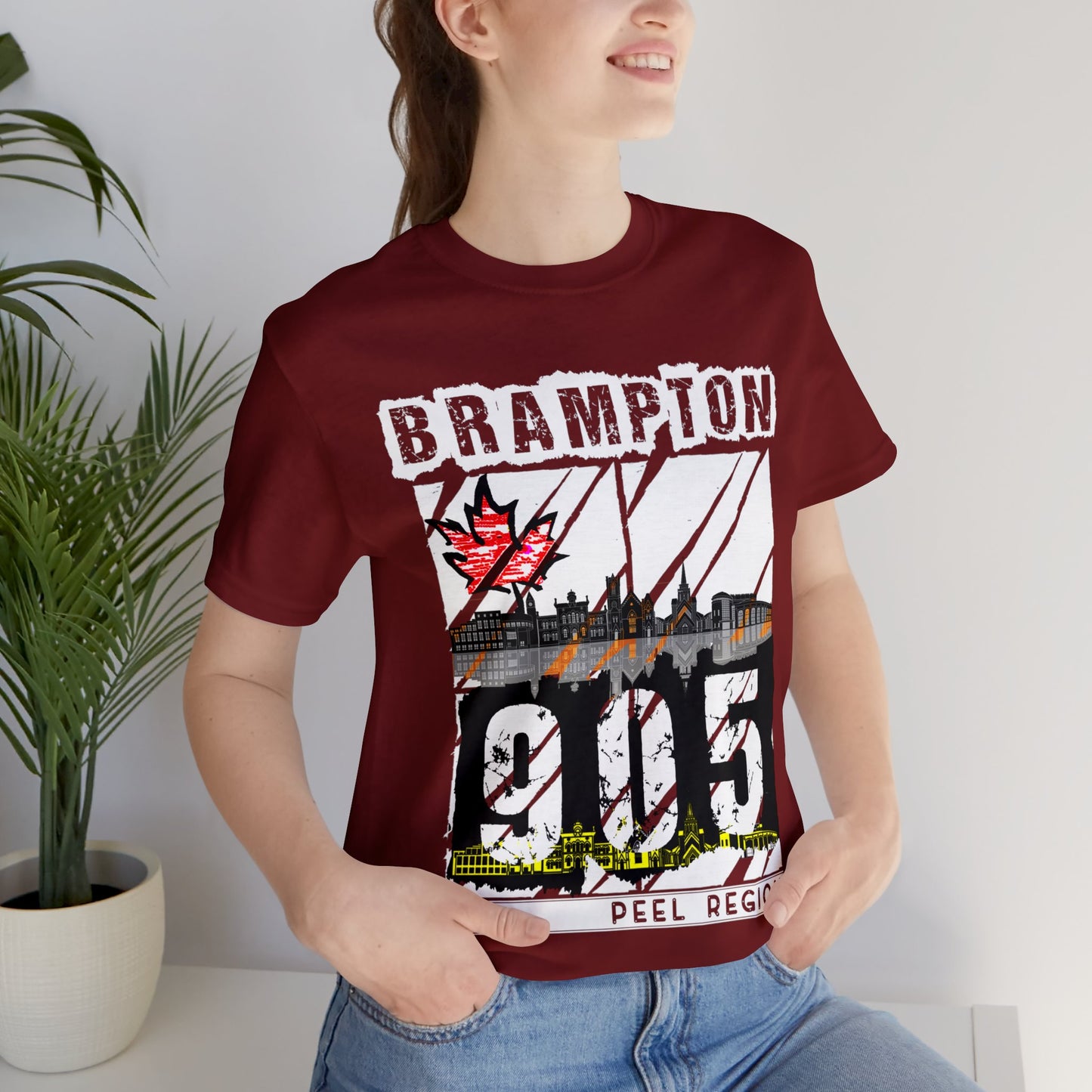 Unisex T-shirt Rep Your City Brampton