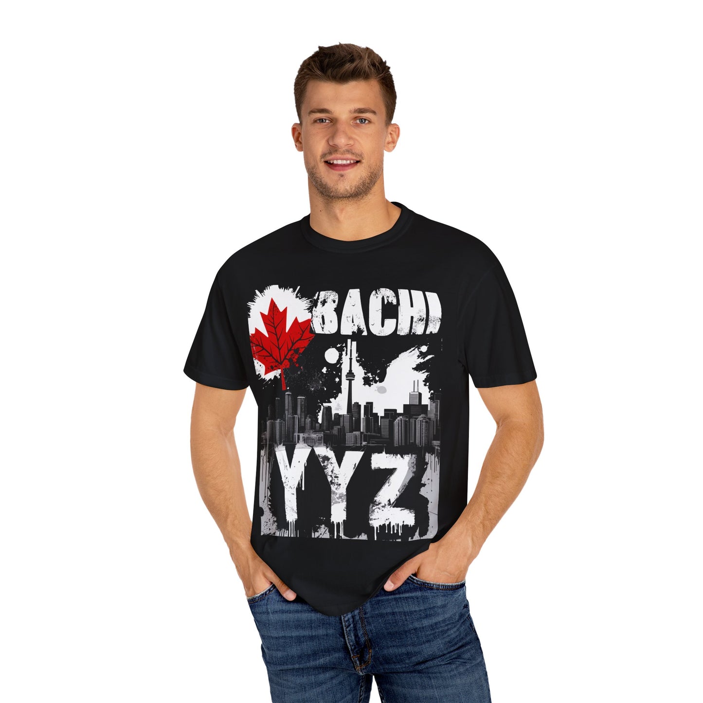 Unisex T-shirt Toronto YYZ Cityscape Canadian
