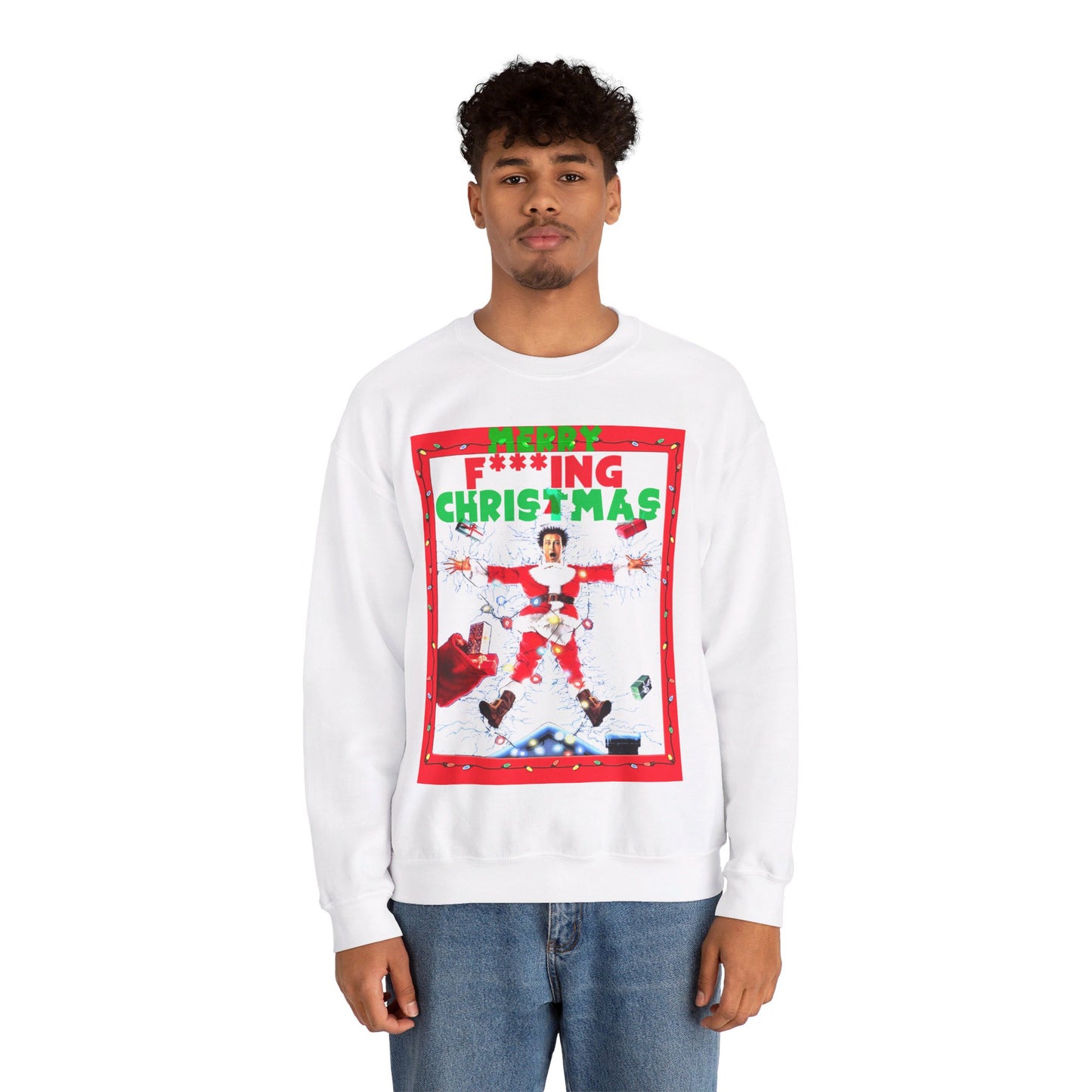 Unisex Sweatshirt Merry F***ing Christmas Chevy Chase