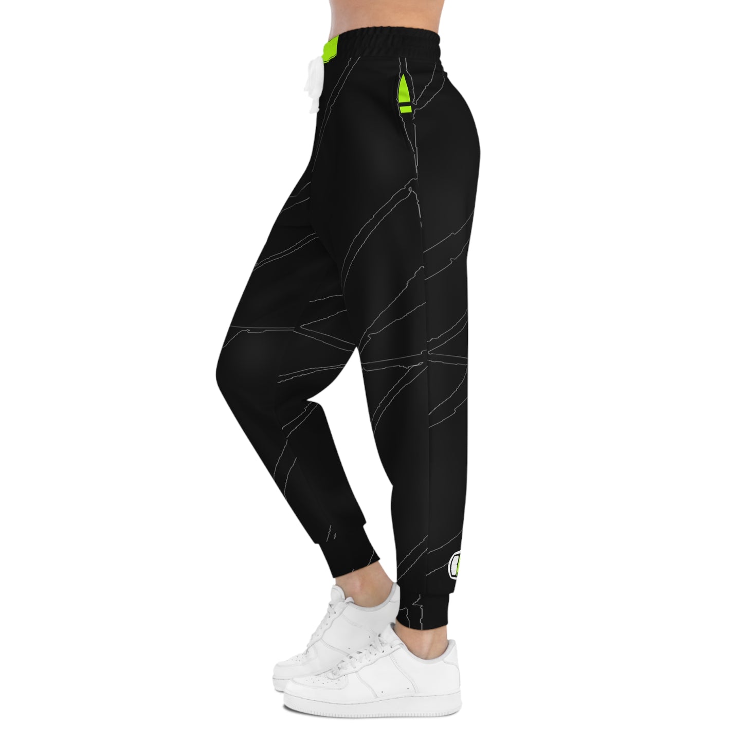 Unisex Athletic Joggers (AOP) Bachi 2 Tone Strip
