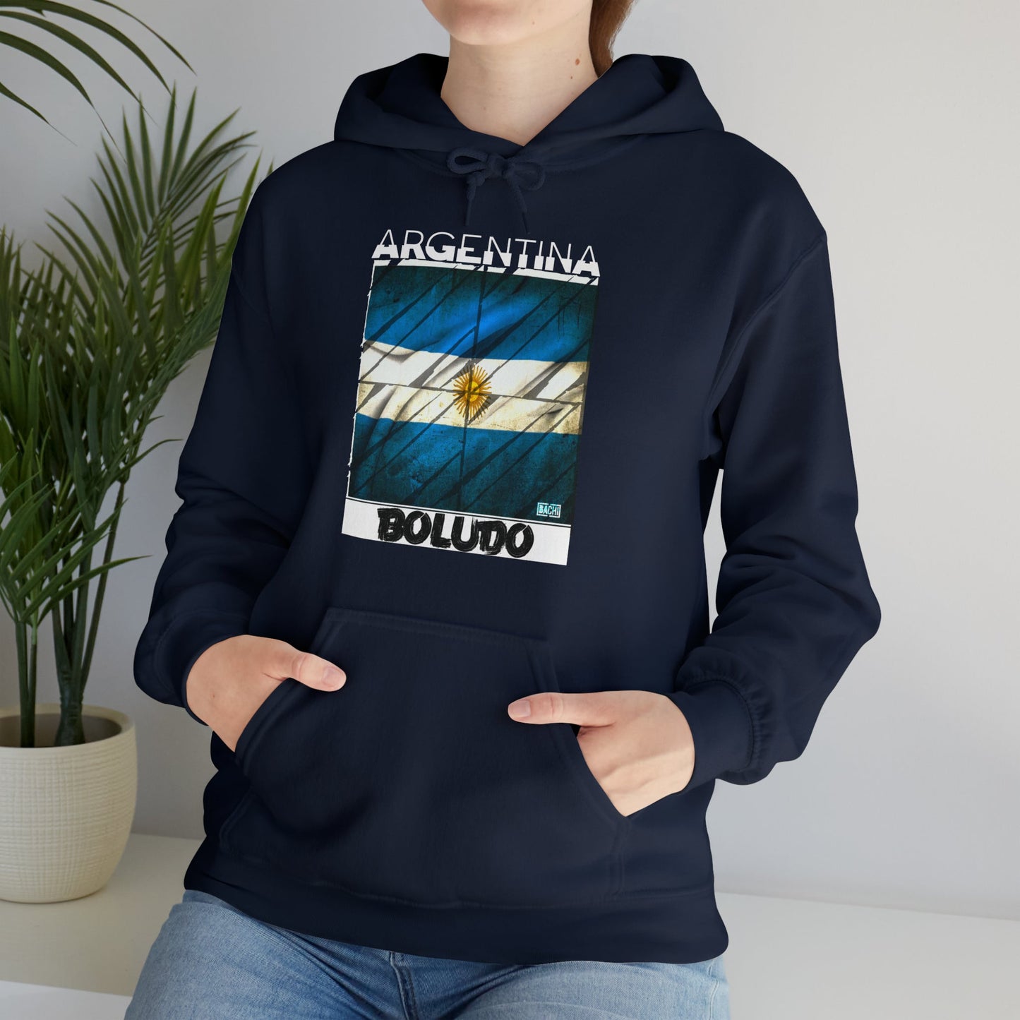Unisex Hoodie No seas Boludo Argentina Printify