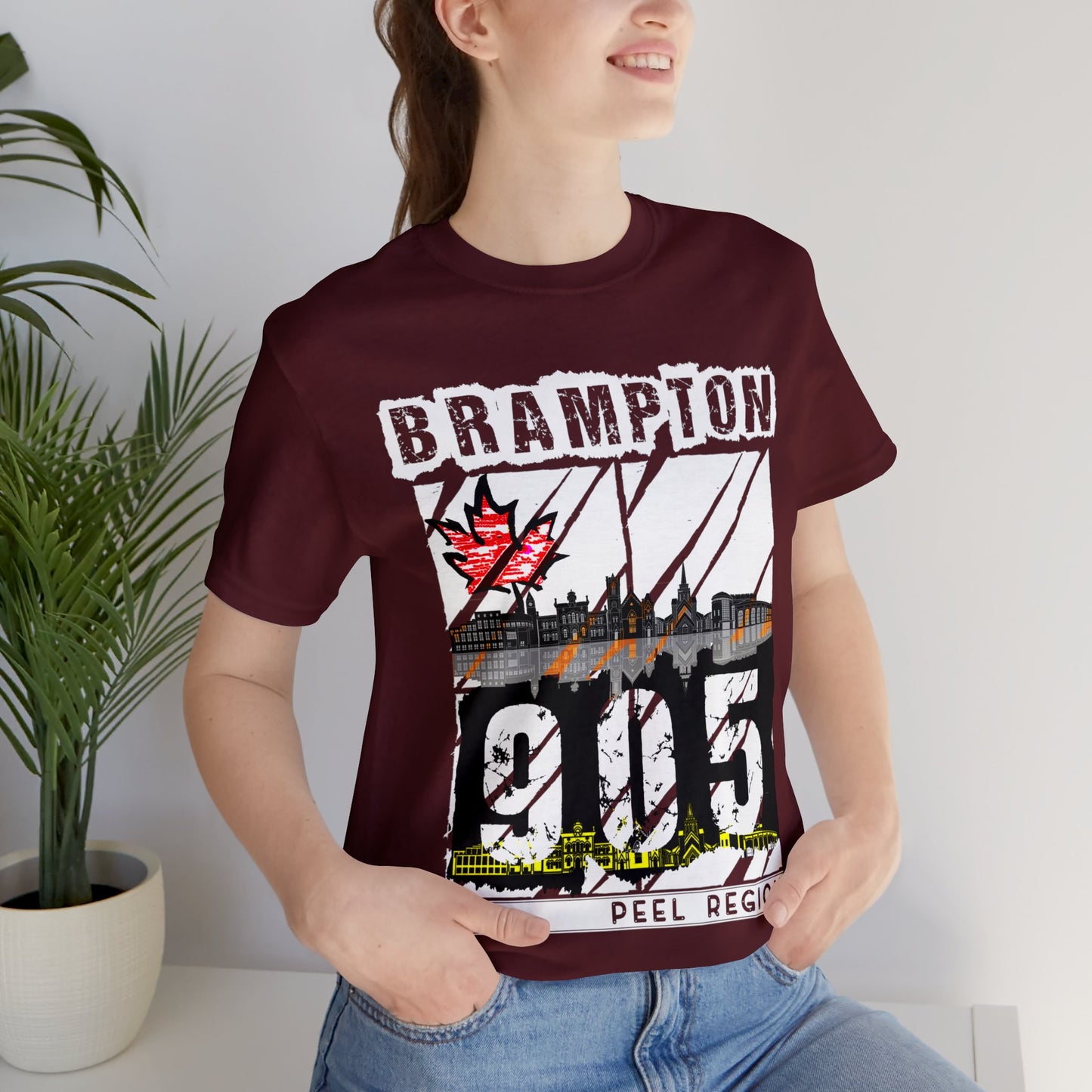 Unisex T-shirt Rep Your City Brampton