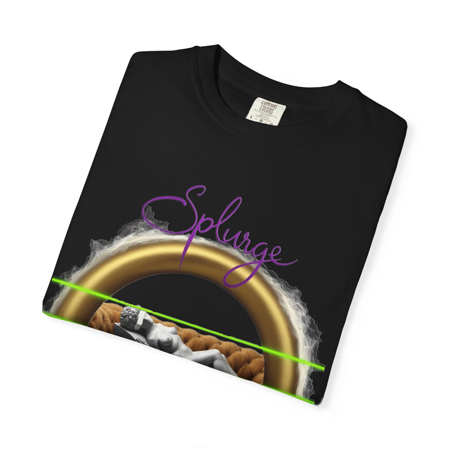 Splurge Artistic Statue Oversized T-shirt