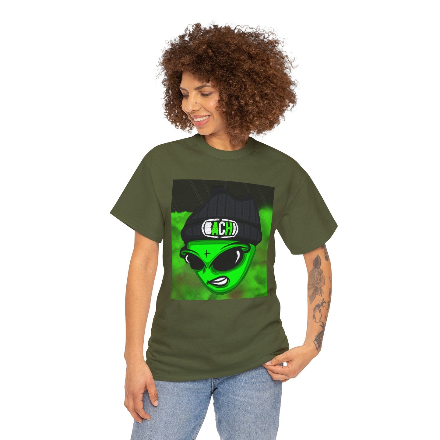 Unisex T-shirt Bachi Alien Printify