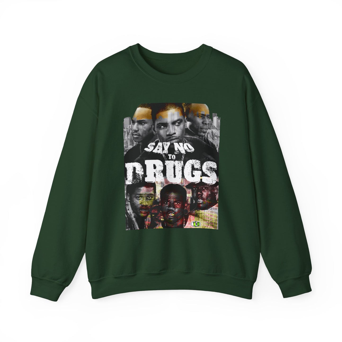 Unisex Crewneck Sweatshirt Paid in Full Say No To Drugs