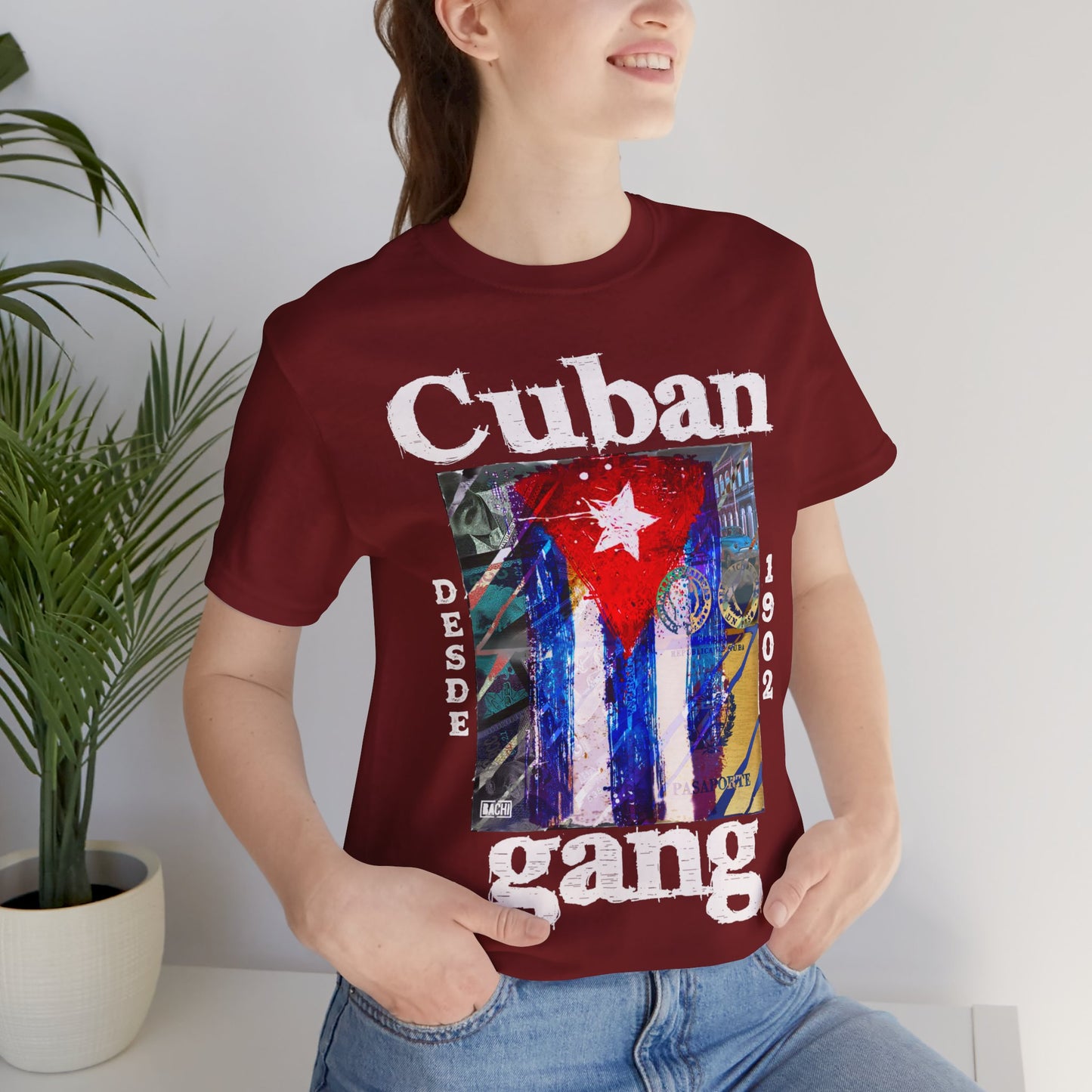 Unisex T-Shirt Cuban Gang - Bachi Apparel