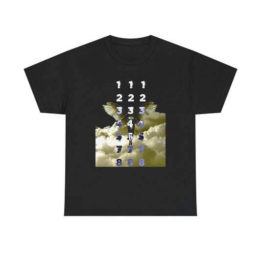 Unisex T-shirt Angel Numbers Paint