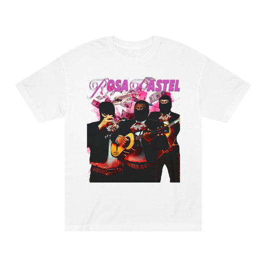 Unisex T-shirt Rosa Pastel Peso Pluma