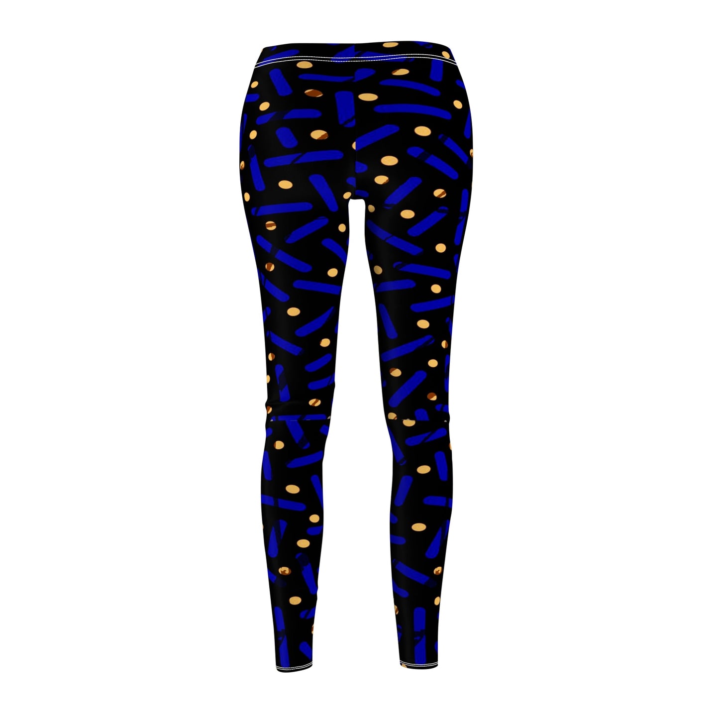Women's Casual Leggings Bachi Blue Pill Printify
