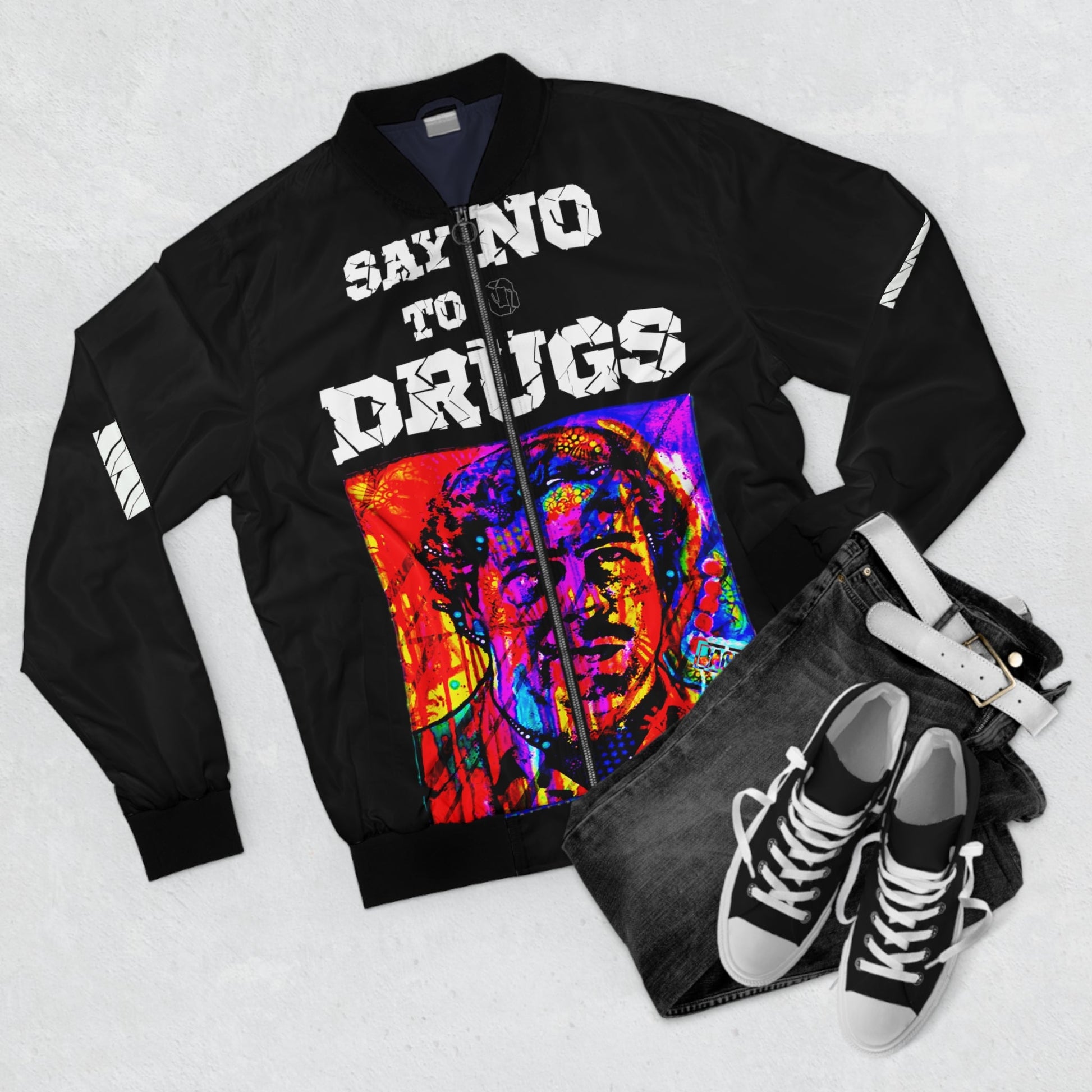 Men's Bomber Jacket Pablo Escobar Printify