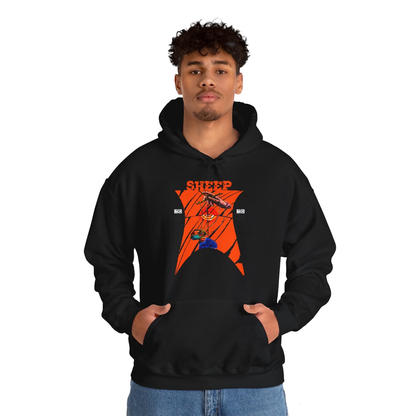Unisex Hoodie Sheep Eye Hoodie