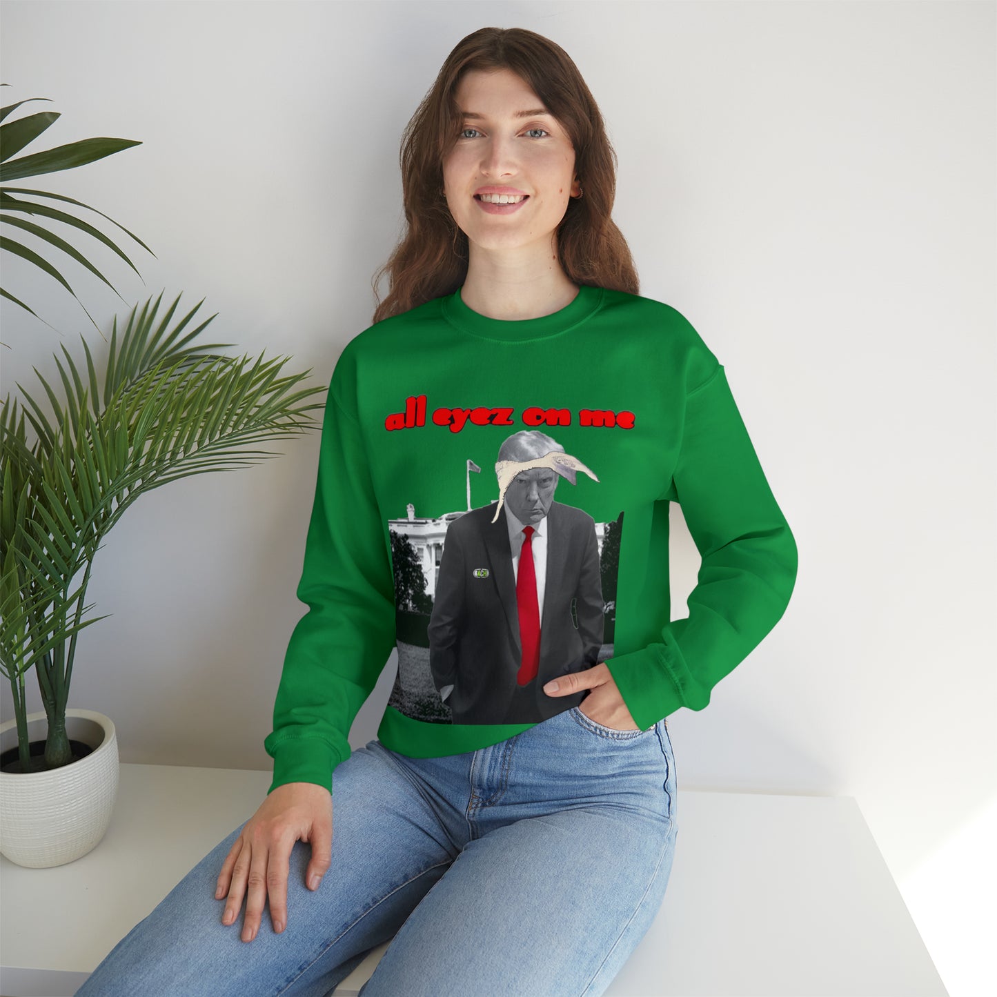 Unisex Sweatshirt Donald Trump All Eyez On Me