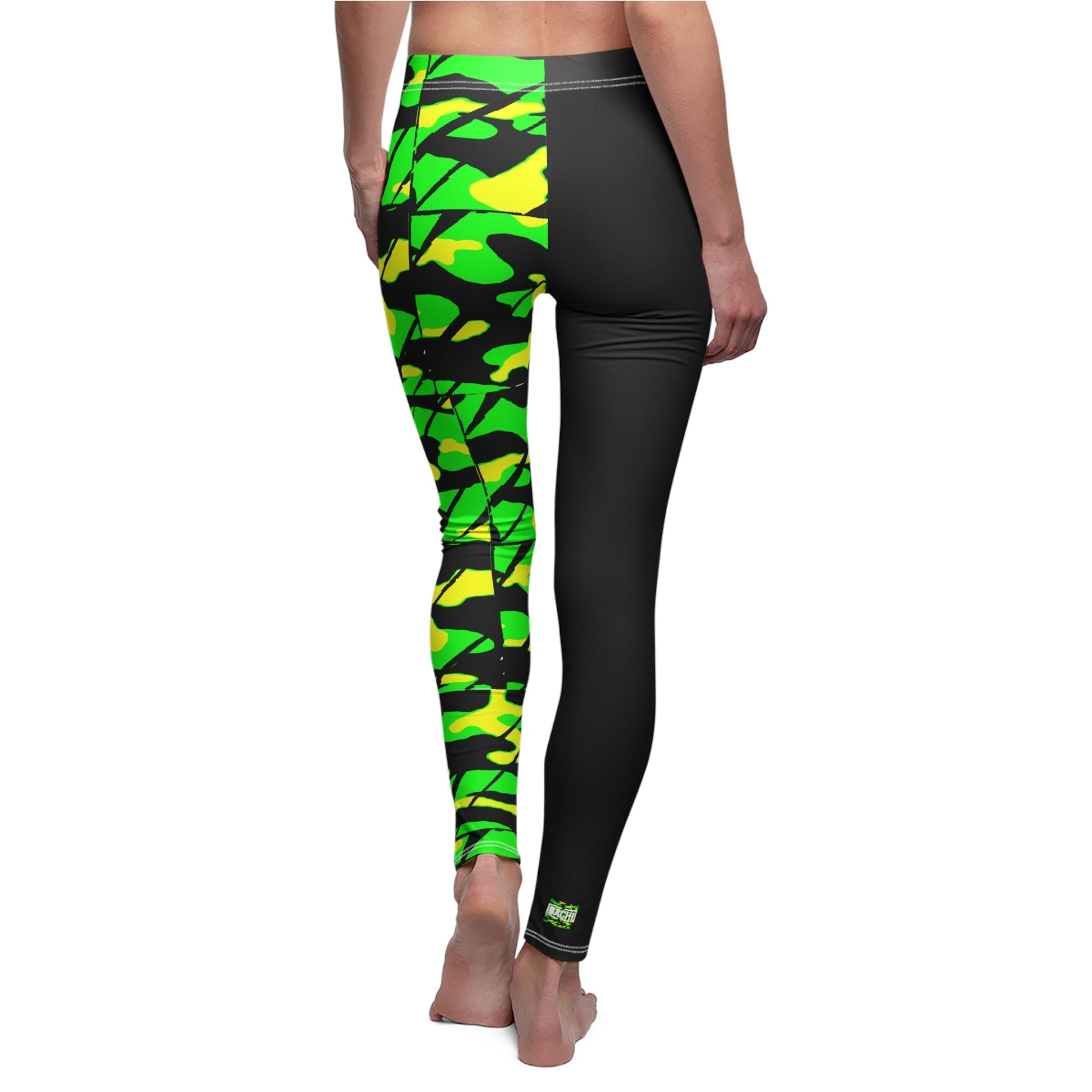 Women's Casual Leggings Bachi Camo Square Printify