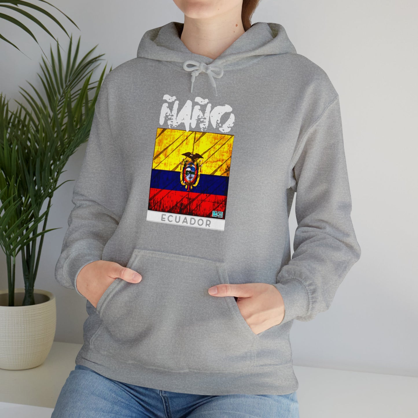 Unisex Hoodie Sweater Ñaño Ecuador Printify