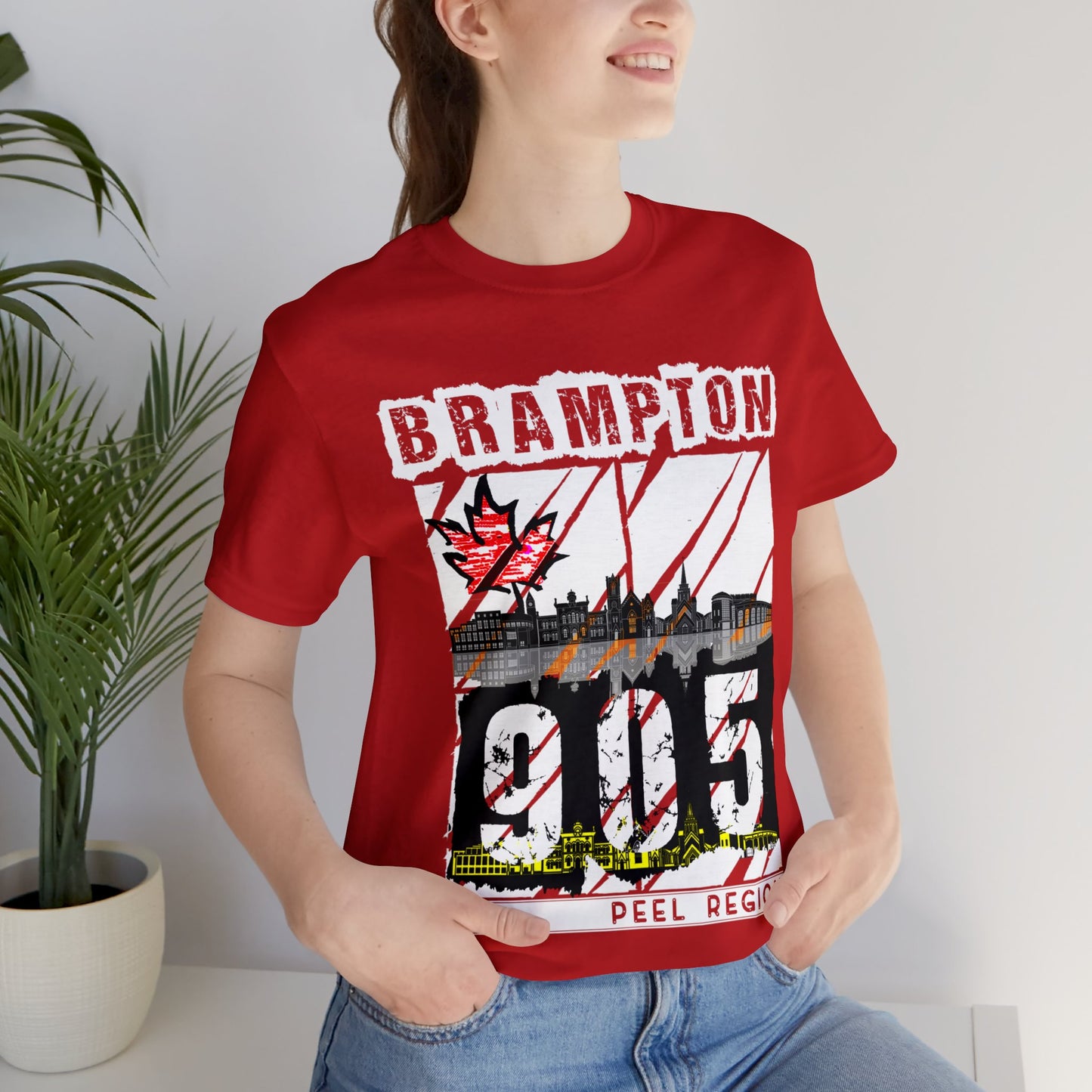 Unisex T-shirt Rep Your City Brampton