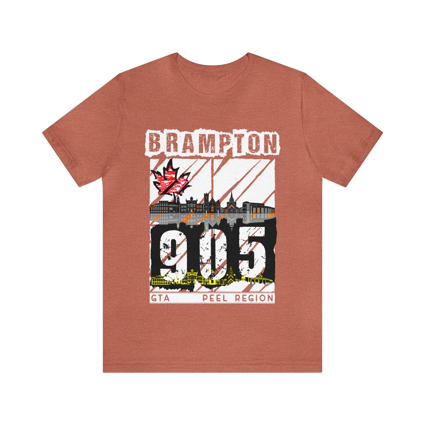 Unisex T-shirt Rep Your City Brampton