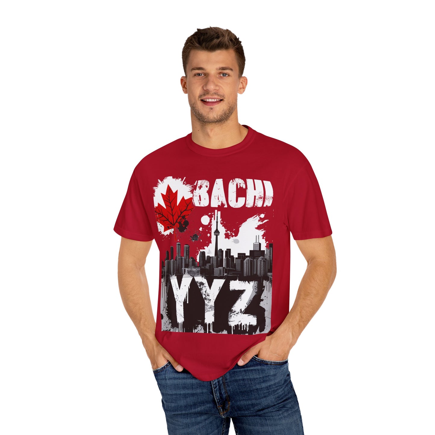 Unisex T-shirt Toronto YYZ Cityscape Canadian