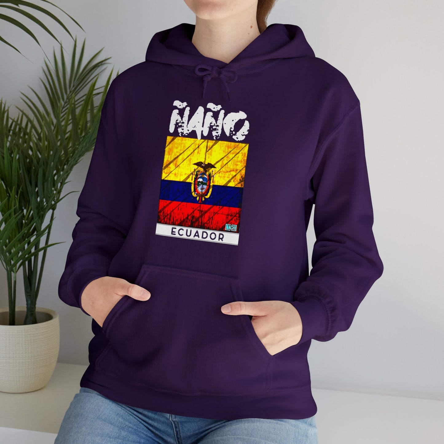 Unisex Hoodie Sweater Ñaño Ecuador Printify