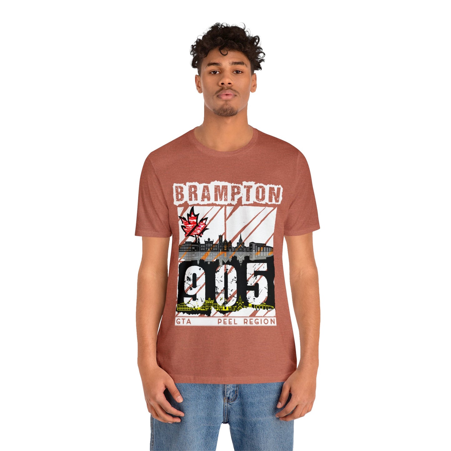 Unisex T-shirt Rep Your City Brampton