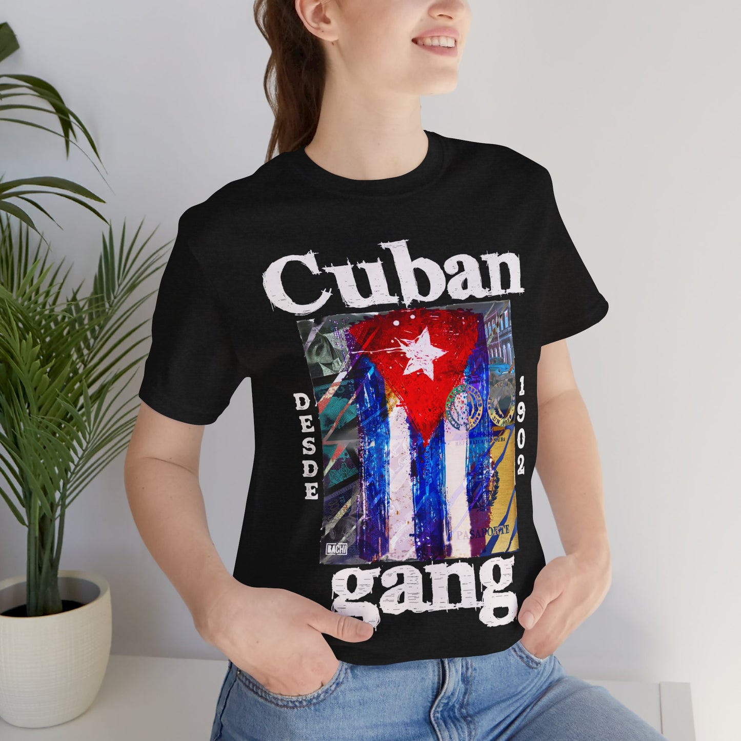 Unisex T-Shirt Cuban Gang - Bachi Apparel